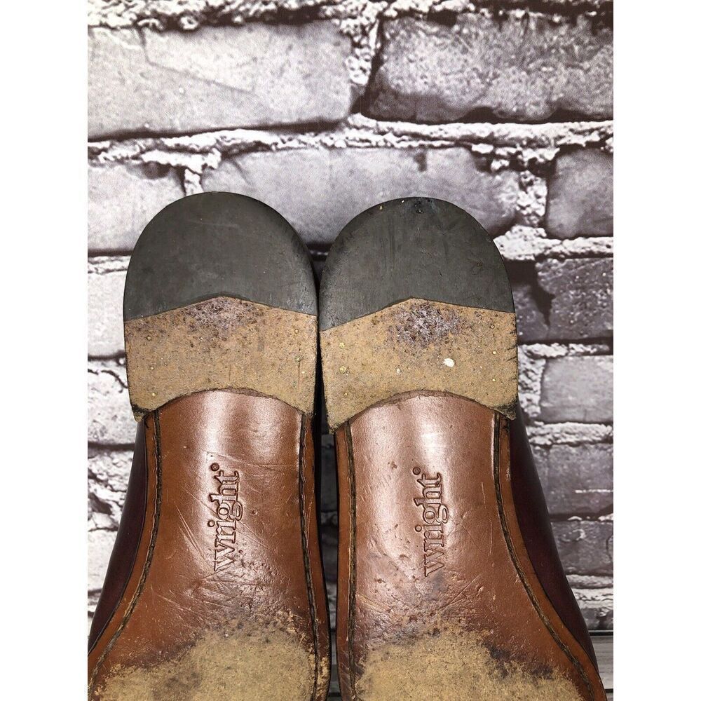 E.T. Wright 1876 Brown Leather Loafers Slip On Dress Shoes Men Sz 10.5D US/44EU - Picture 8 of 16